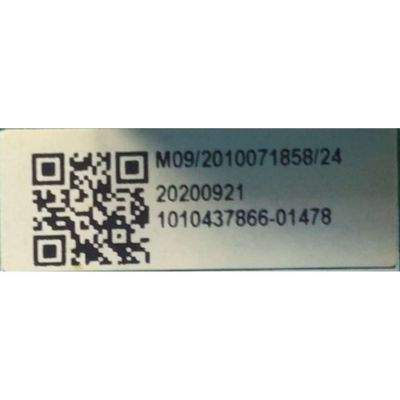 MAIN PARA TV JVC / NUMERO DE PARTE RT28210-ZC01-01 / 20200921 / 1010437866-01478 / MODELO LT-40MAW305	 - Imagen 2